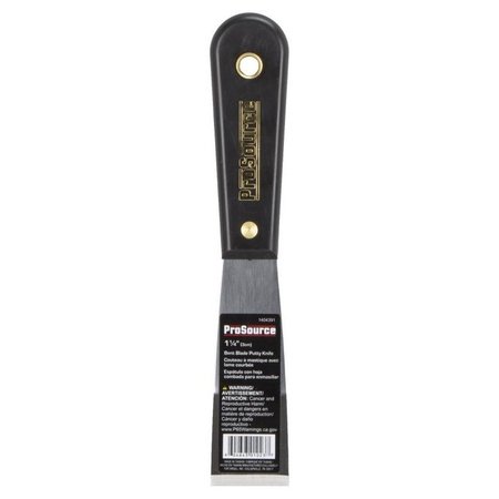 PROSOURCE 0 Putty Knife with Rivet, 114 in W HCS Blade 1023